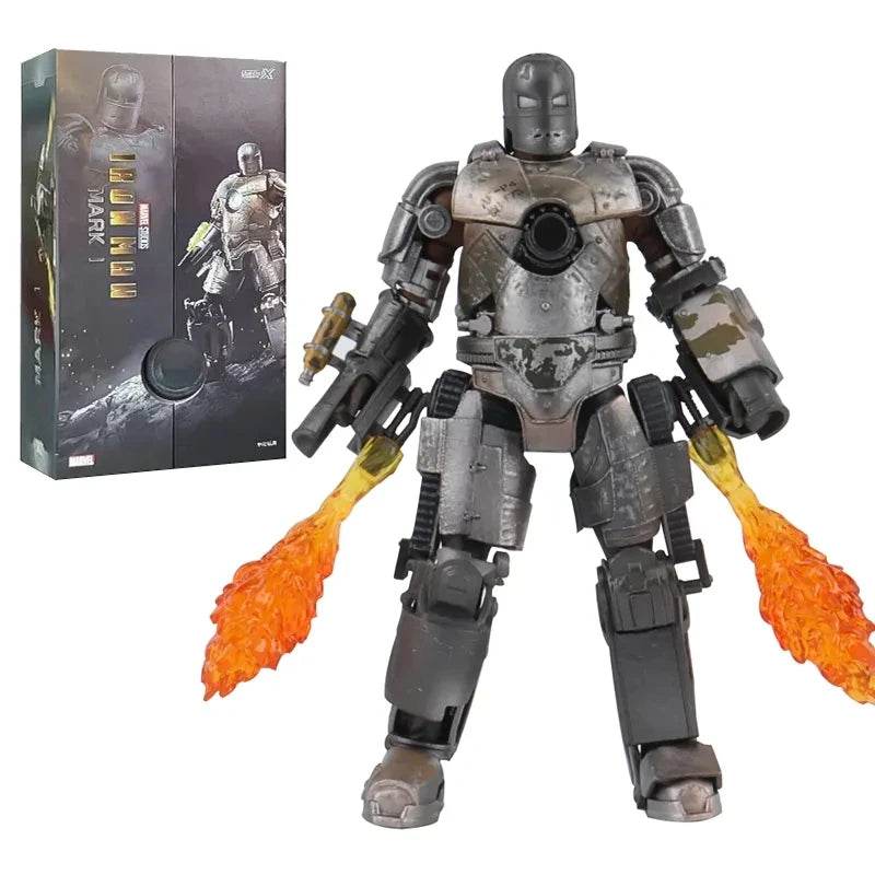 Premium Iron Man Action Figure Articulated Joints Collectors - ToylandEU