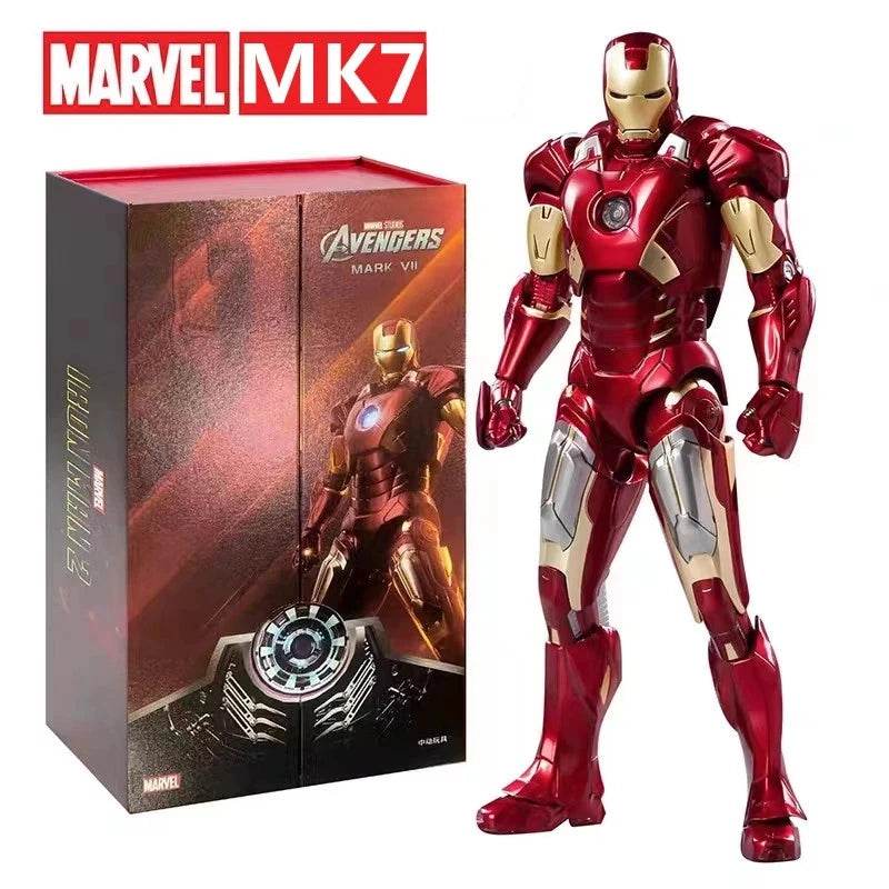 Premium Iron Man Action Figure Articulated Joints Collectors - ToylandEU