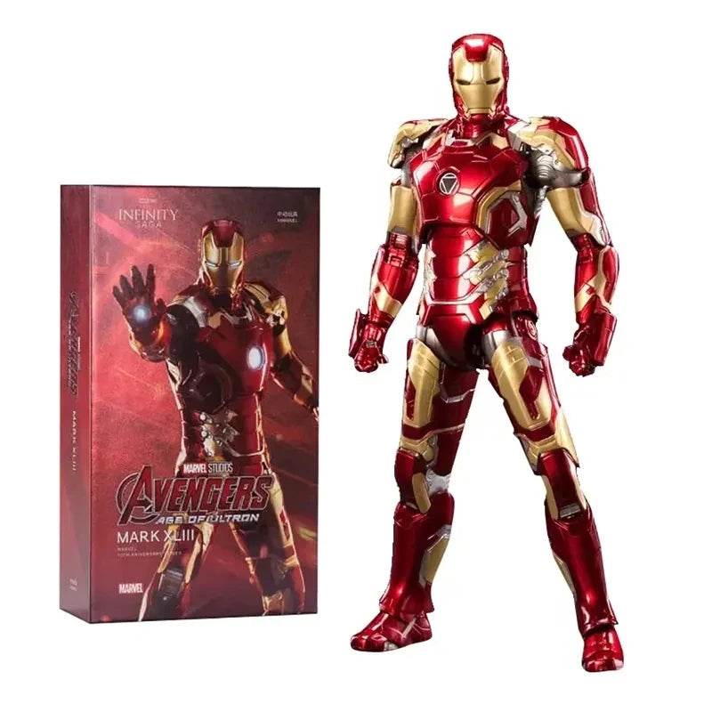 Premium Iron Man Action Figure Articulated Joints Collectors - ToylandEU