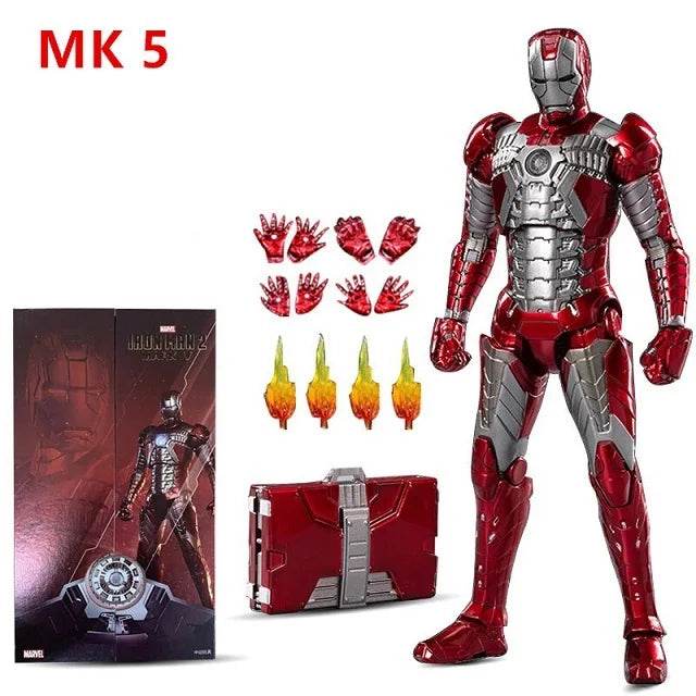 Premium Iron Man Action Figure Articulated Joints Collectors - ToylandEU