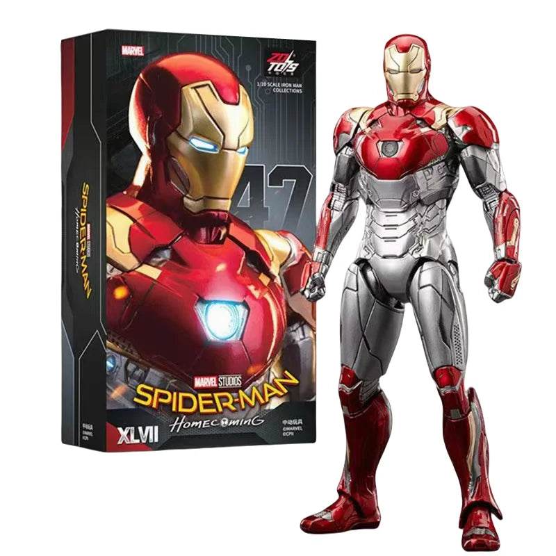 Premium Iron Man Action Figure Articulated Joints Collectors - ToylandEU