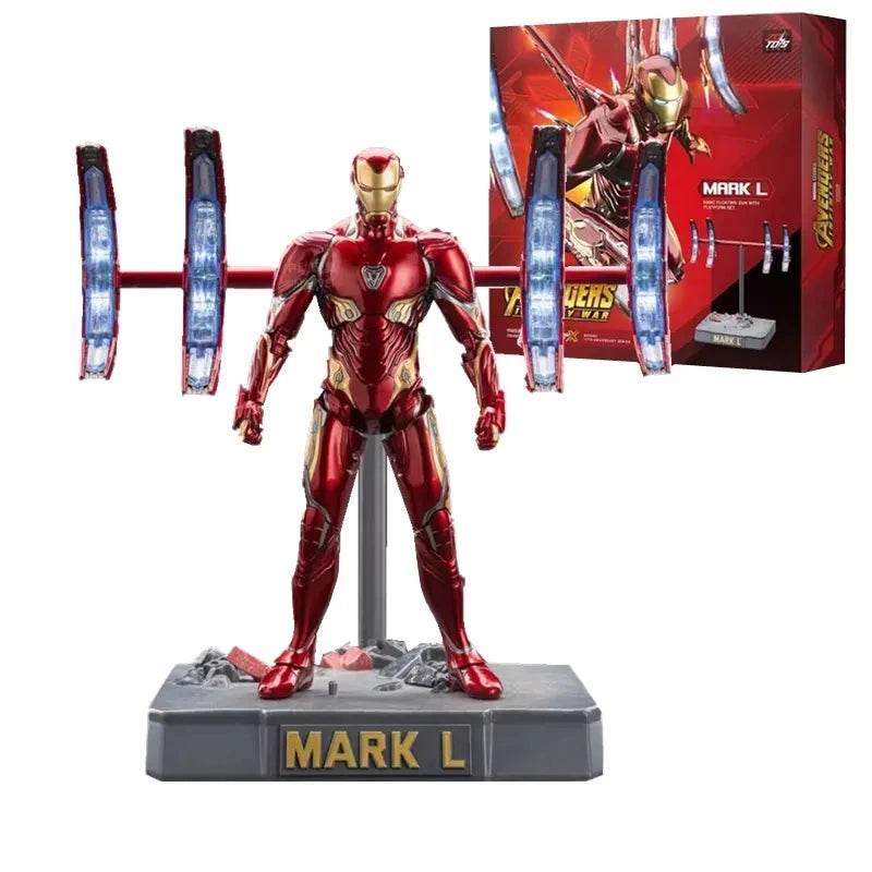 Premium Iron Man Action Figure LED Light For Collectors - ToylandEU