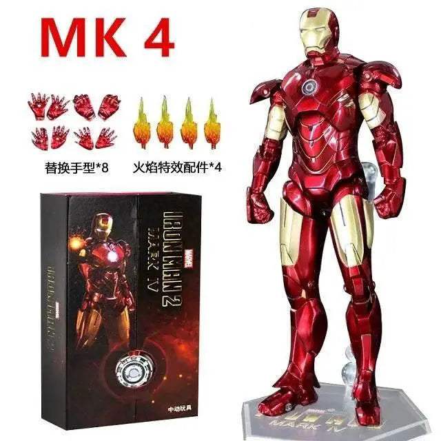 Premium Iron Man Action Figure Movable Joints For Collectors - ToylandEU