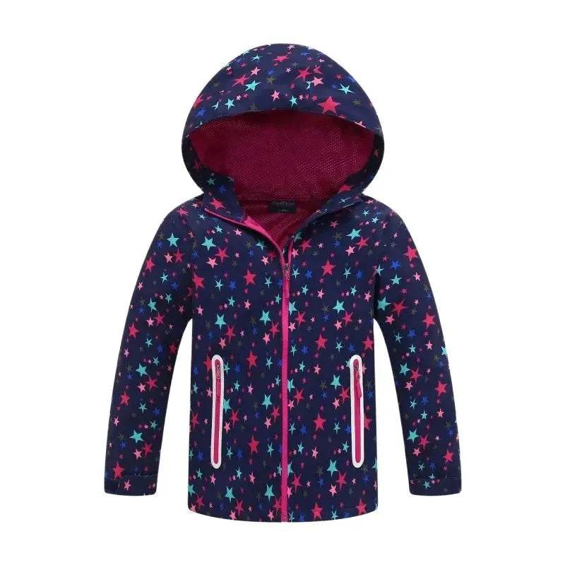 Premium Jacket Fleece Waterproof Hooded Double Deck Girls - ToylandEU