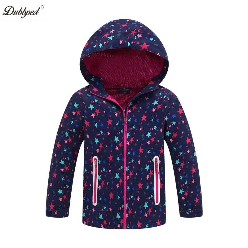 Premium Jacket Fleece Waterproof Hooded Double Deck Girls - ToylandEU