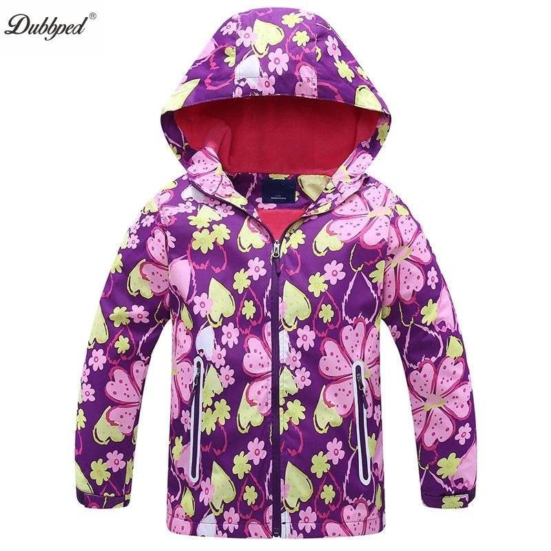 Premium Jacket Fleece Waterproof Hooded Double Deck Girls - ToylandEU