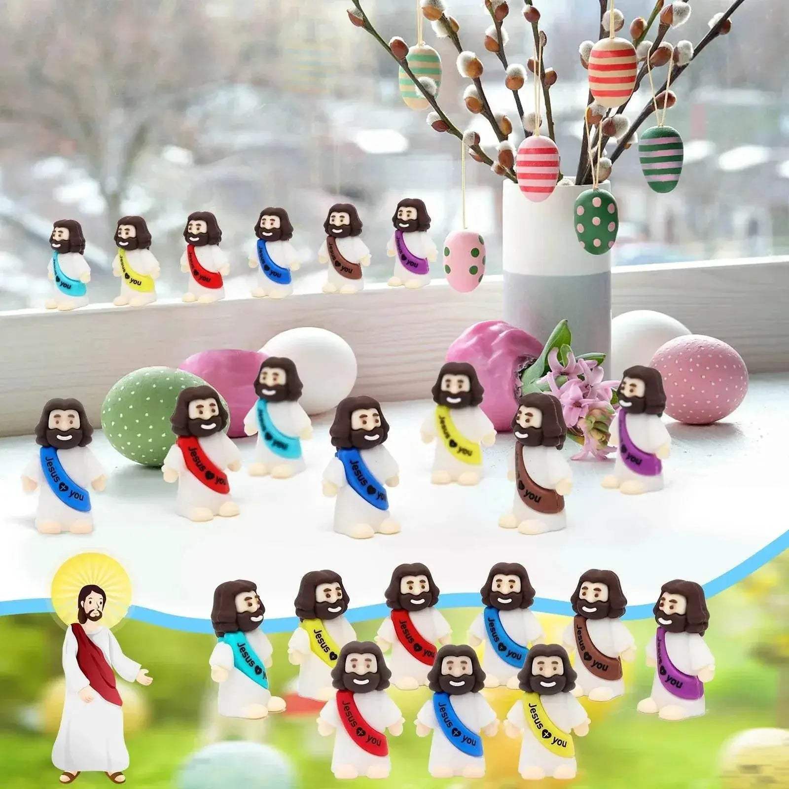 Premium Jesus Statues Decoration Set for Religious Celebrations and Home Decor - ToylandEU