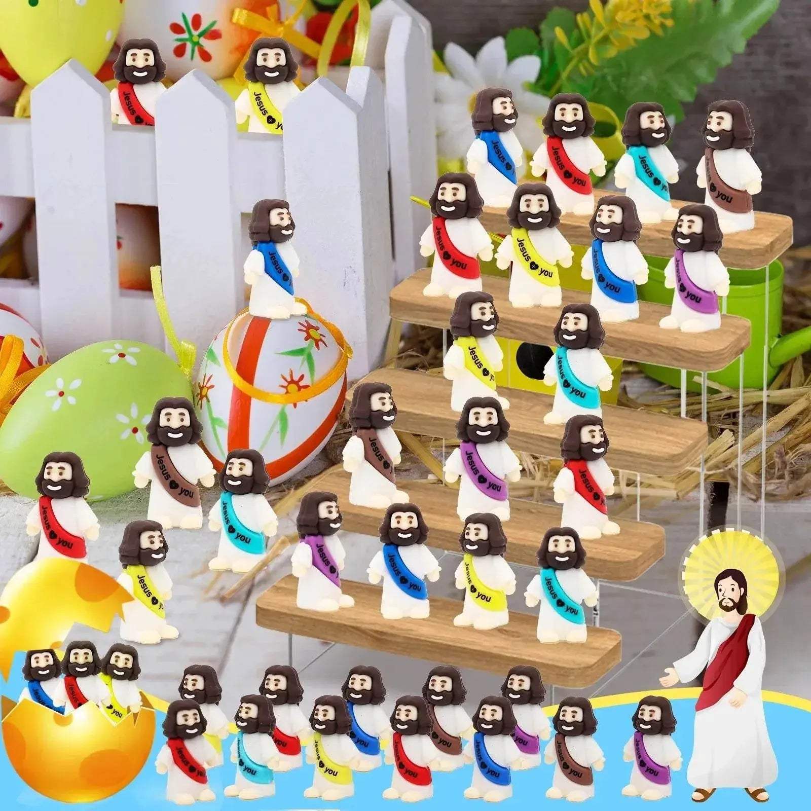 Premium Jesus Statues Decoration Set for Religious Celebrations and Home Decor - ToylandEU