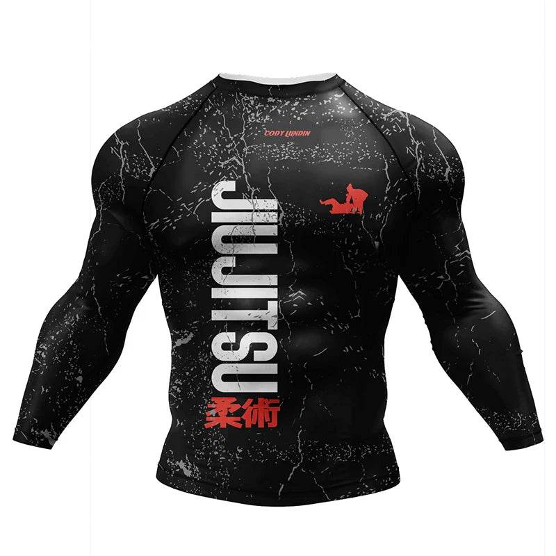 Premium Jiu Jitsu Rash Guard Set Breathable For Men - ToylandEU