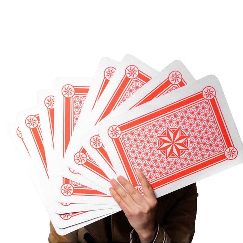 Premium Jumbo Playing Cards 4x Larger For Adults Carnival - ToylandEU