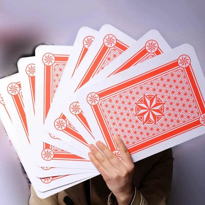 Premium Jumbo Playing Cards 4x Larger For Adults Carnival - ToylandEU
