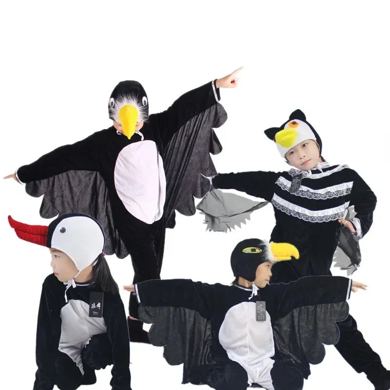 Premium Jumpsuit Set Velvet Multi Bird Cosplay For Kids And Adults For Halloween And Fancy Dress - ToylandEU
