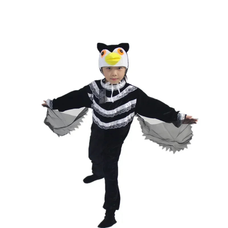 Premium Jumpsuit Set Velvet Multi Bird Cosplay For Kids And Adults For Halloween And Fancy Dress - ToylandEU