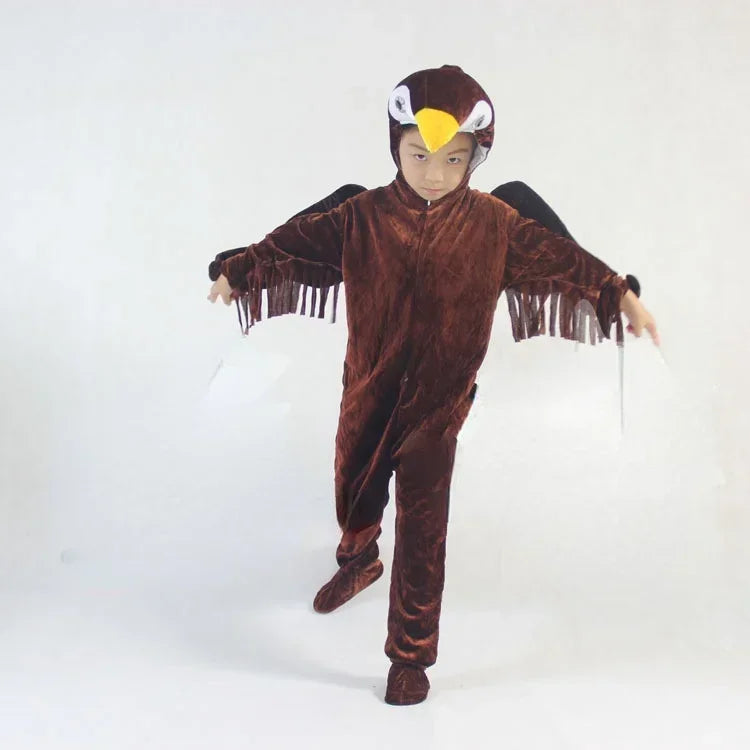 Premium Jumpsuit Set Velvet Multi Bird Cosplay For Kids And Adults For Halloween And Fancy Dress - ToylandEU