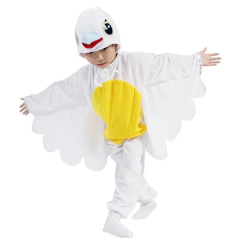 Premium Jumpsuit Set Velvet Multi Bird Cosplay For Kids And Adults For Halloween And Fancy Dress - ToylandEU