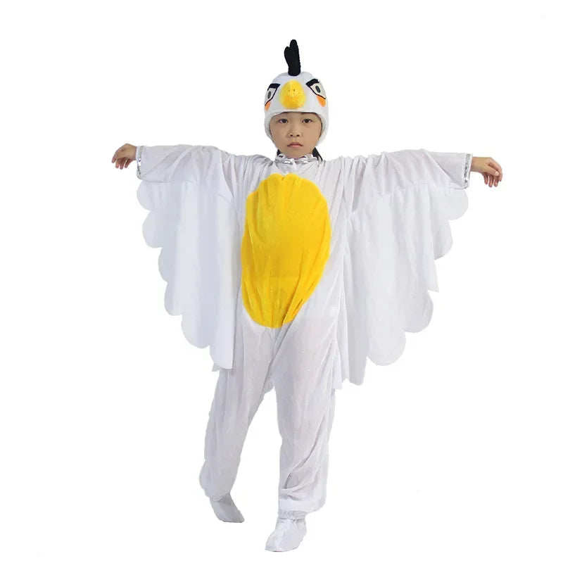 Premium Jumpsuit Set Velvet Multi Bird Cosplay For Kids And Adults For Halloween And Fancy Dress - ToylandEU