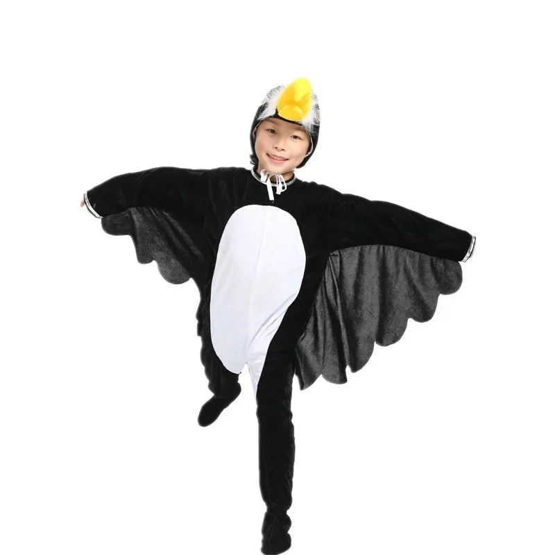 Premium Jumpsuit Set Velvet Multi Bird Cosplay For Kids And Adults For Halloween And Fancy Dress - ToylandEU