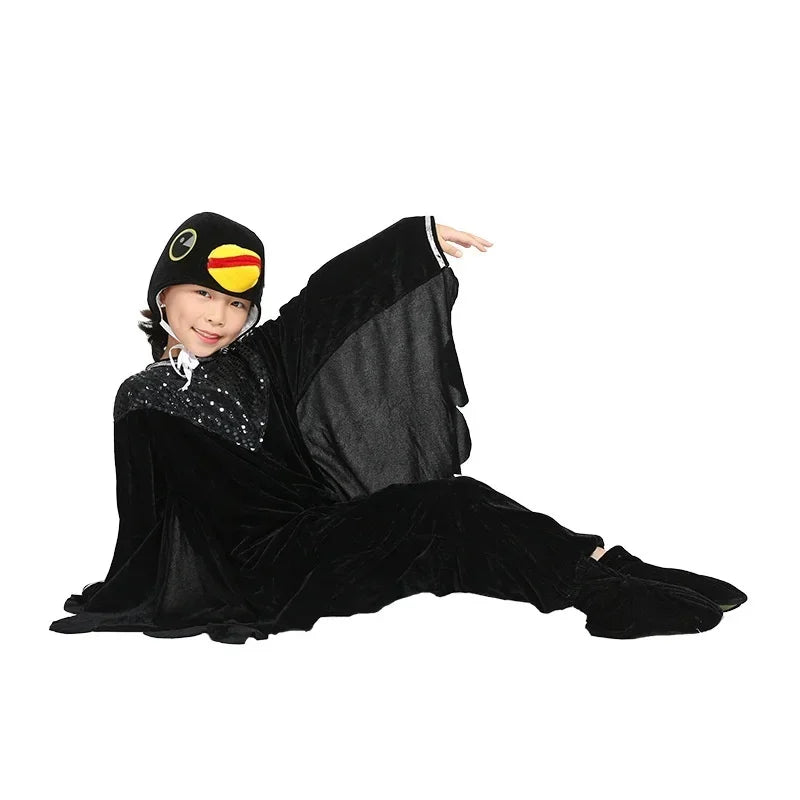 Premium Jumpsuit Set Velvet Multi Bird Cosplay For Kids And Adults For Halloween And Fancy Dress - ToylandEU