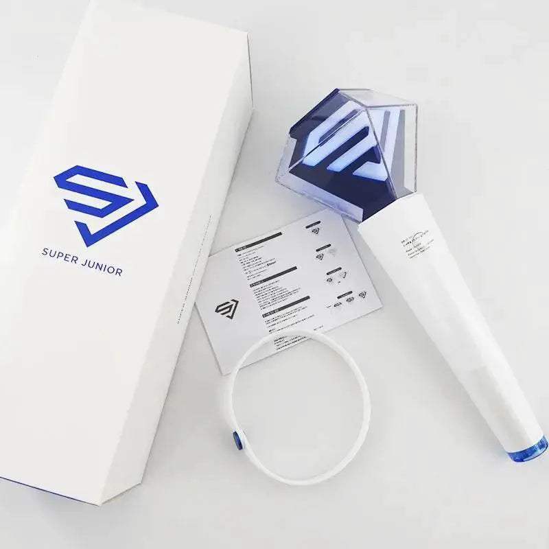 Premium KPOP Lightstick Super Junior Ver.2 with Bluetooth and Glow Feature for Concert Enthusiasts - ToylandEU