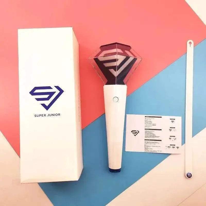 Premium KPOP Lightstick Super Junior Ver.2 with Bluetooth and Glow Feature for Concert Enthusiasts - ToylandEU