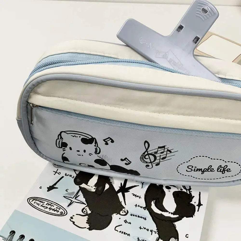 Premium Kawaii Pencil Case Large Capacity Cat Girl School - ToylandEU