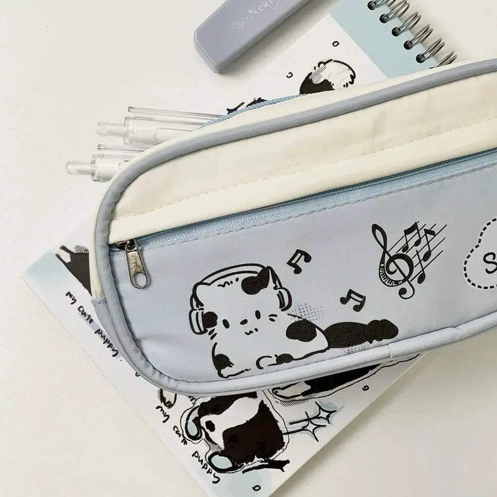 Premium Kawaii Pencil Case Large Capacity Cat Girl School - ToylandEU