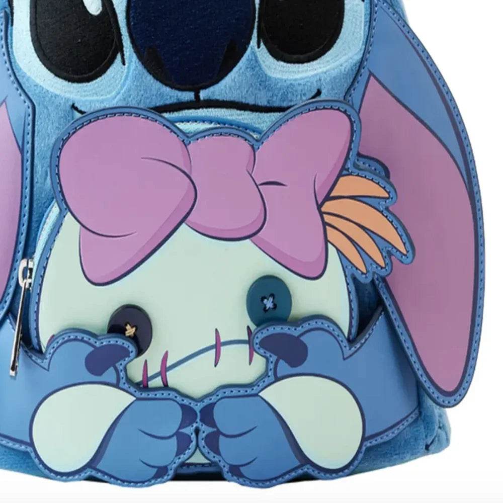 Premium Kids Backpack Stitch And Scrump Character Design For Girls School And Everyday Use - ToylandEU