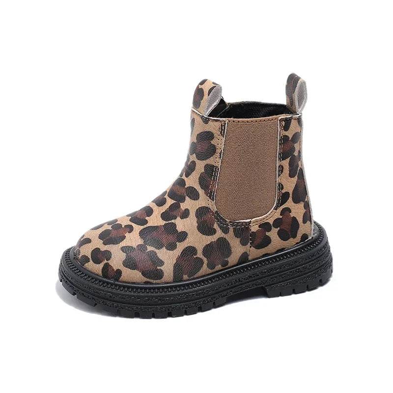 Premium Kids Boots Leopard Print Pattern For Children - ToylandEU