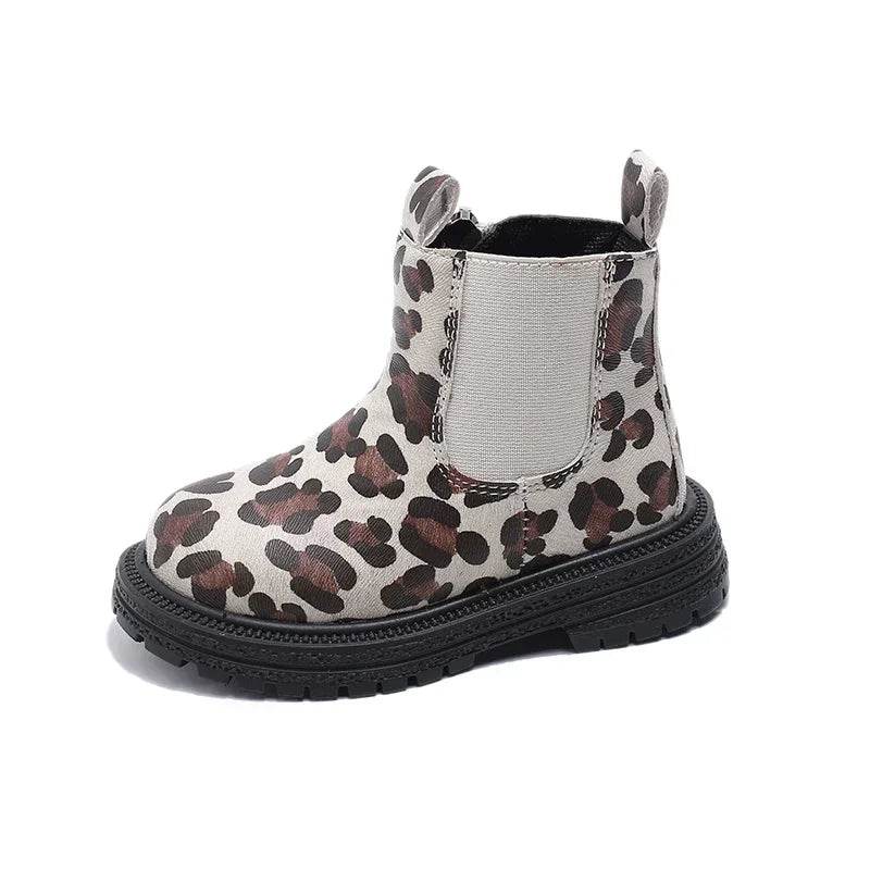Premium Kids Boots Leopard Print Pattern For Children - ToylandEU