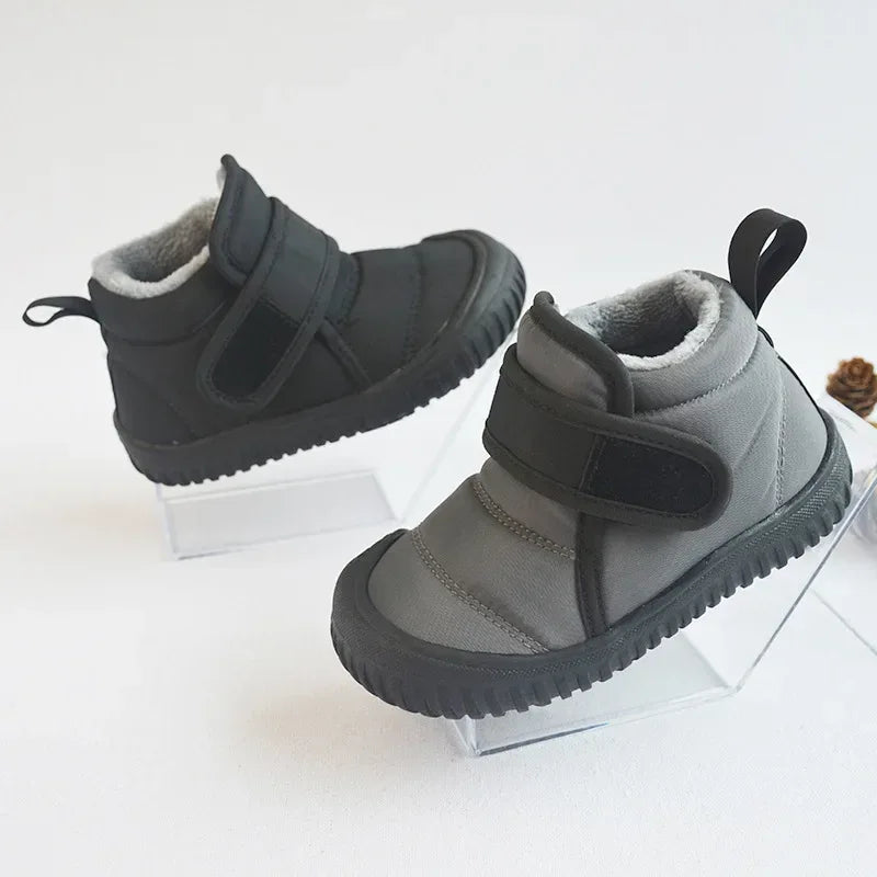 Premium Kids Boots Velvet Cotton Soft Soles Winter Unisex For 4 To 6 Years - ToylandEU
