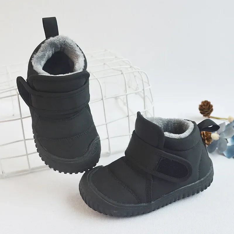 Premium Kids Boots Velvet Cotton Soft Soles Winter Unisex For 4 To 6 Years - ToylandEU
