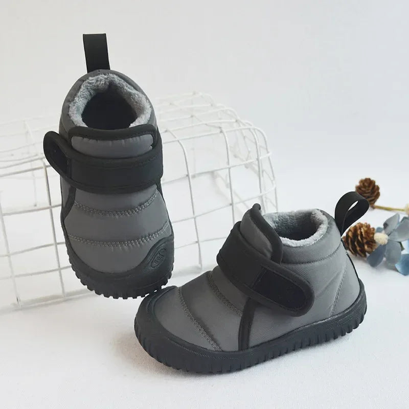 Premium Kids Boots Velvet Cotton Soft Soles Winter Unisex For 4 To 6 Years - ToylandEU