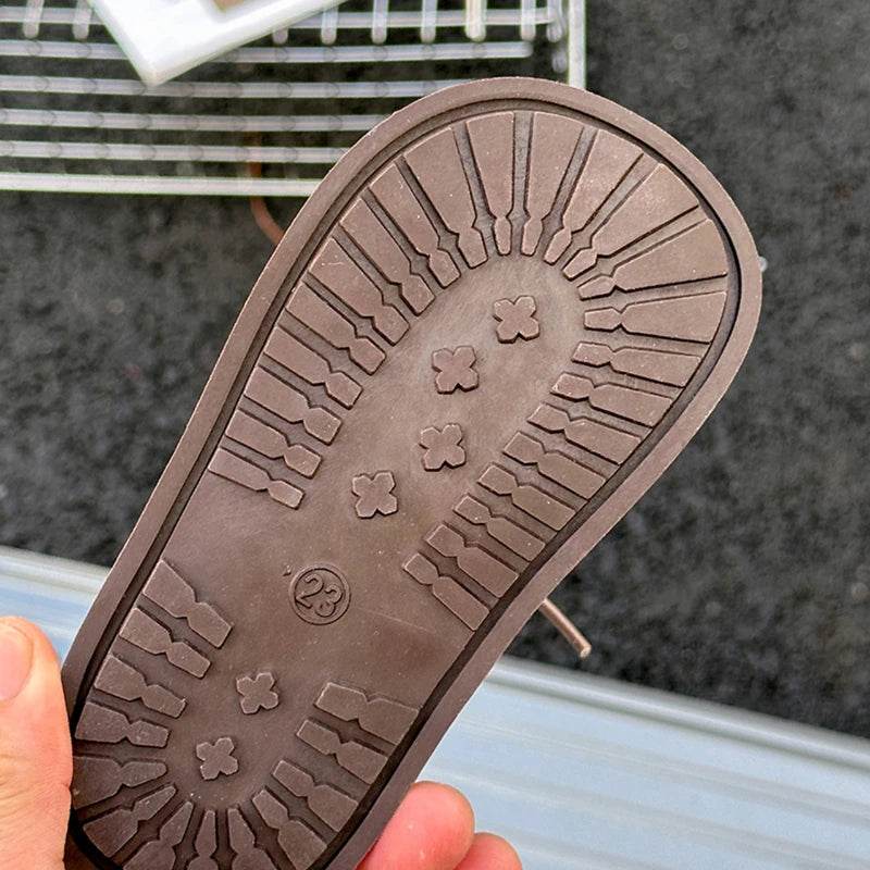 Premium Kids Boots Waterproof Leather Ankle Length Unisex - ToylandEU