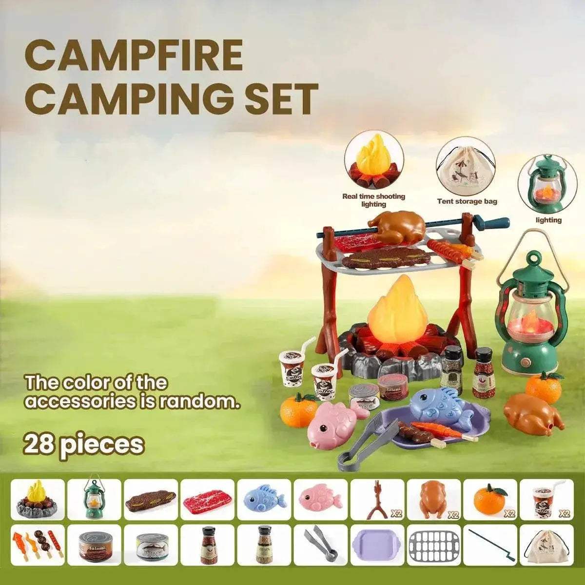  Premium Kids Camping Tent 8 Piece Set Toyland EU -  ToylandEU™