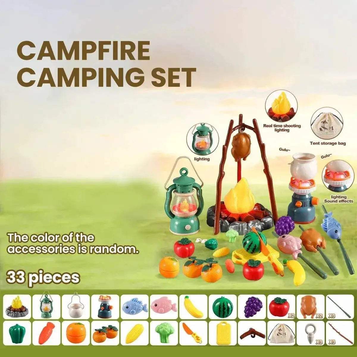  Premium Kids Camping Tent 8 Piece Set Toyland EU -  ToylandEU™