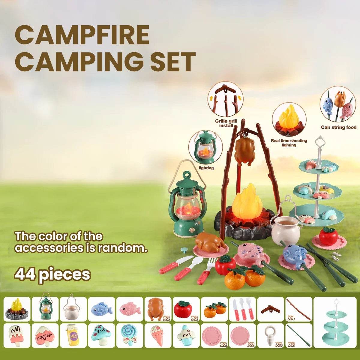 Premium Kids Camping Tent Set Parent-Child Interactive Kids - ToylandEU