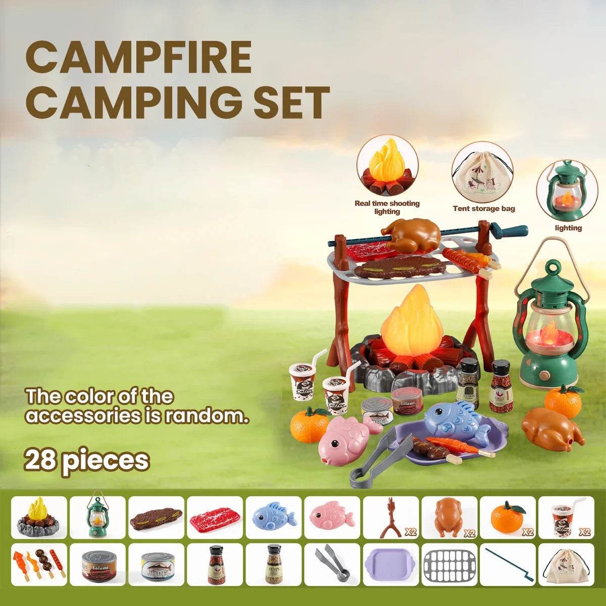 Premium Kids Camping Tent Set Parent-Child Interactive Kids - ToylandEU