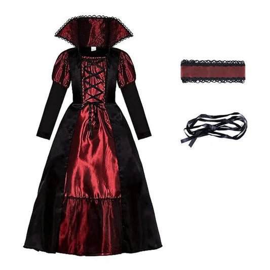 Premium Kids Costume Ghost Bride Gothic Vampire For Kids - ToylandEU