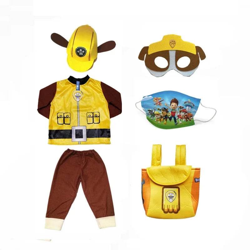 Premium Kids Costume Set Dog Patrol Knit Top Pants Cosplay - ToylandEU