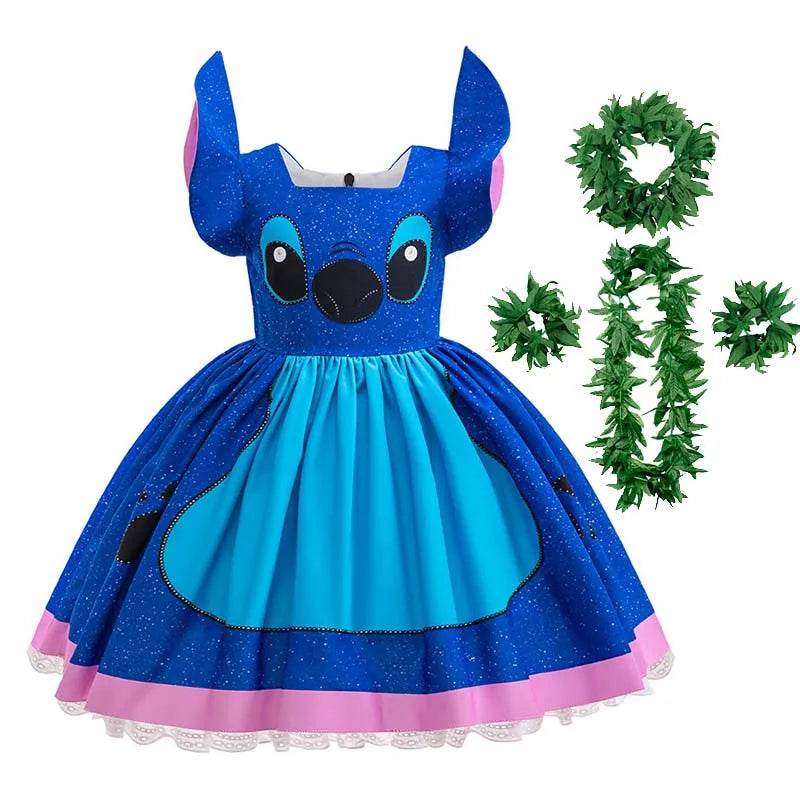 Premium Kids Costume Sets Stitch Disney Themed For Ages 7 13 - ToylandEU