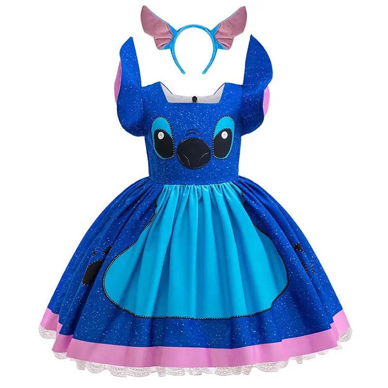 Premium Kids Costume Sets Stitch Disney Themed For Ages 7 13 - ToylandEU