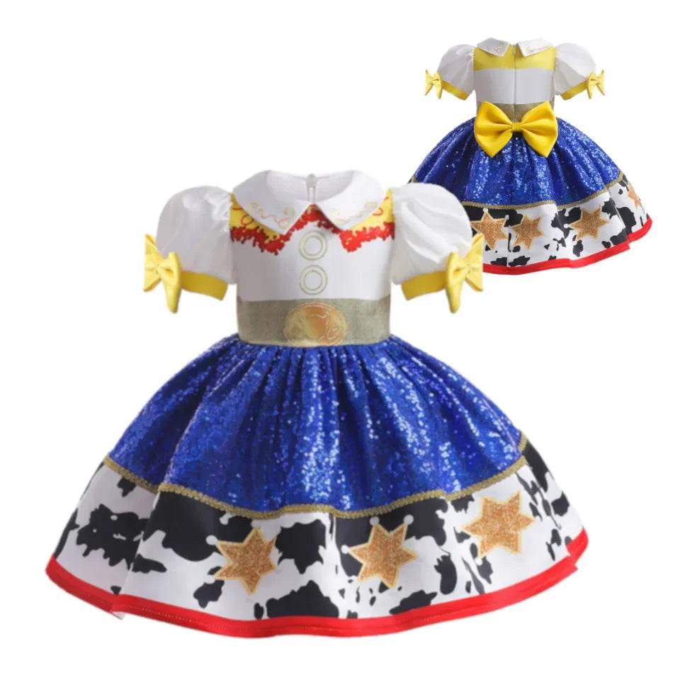 Premium Kids Costume Toy Story Jessie Dress For Girls - ToylandEU