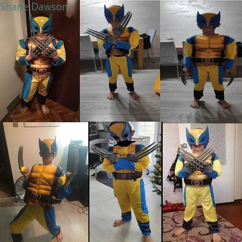 Premium Kids Costume Wolverine Claws and Mask for Boys - ToylandEU