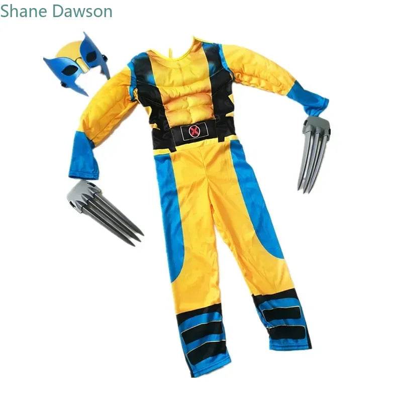 Premium Kids Costume Wolverine Claws and Mask for Boys - ToylandEU