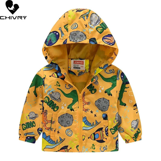  Premium Kids Dinosaur Print Jacket Toyland EU -  ToylandEU™
