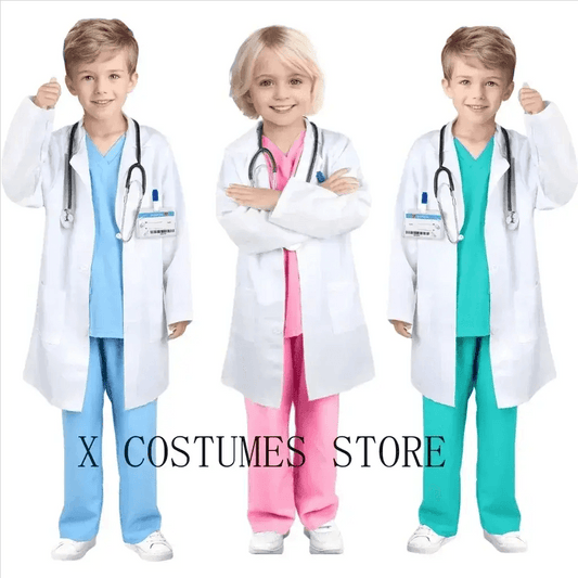  Premium Kids Doctor Costume Set Stethoscope Toyland EU -  ToylandEU™