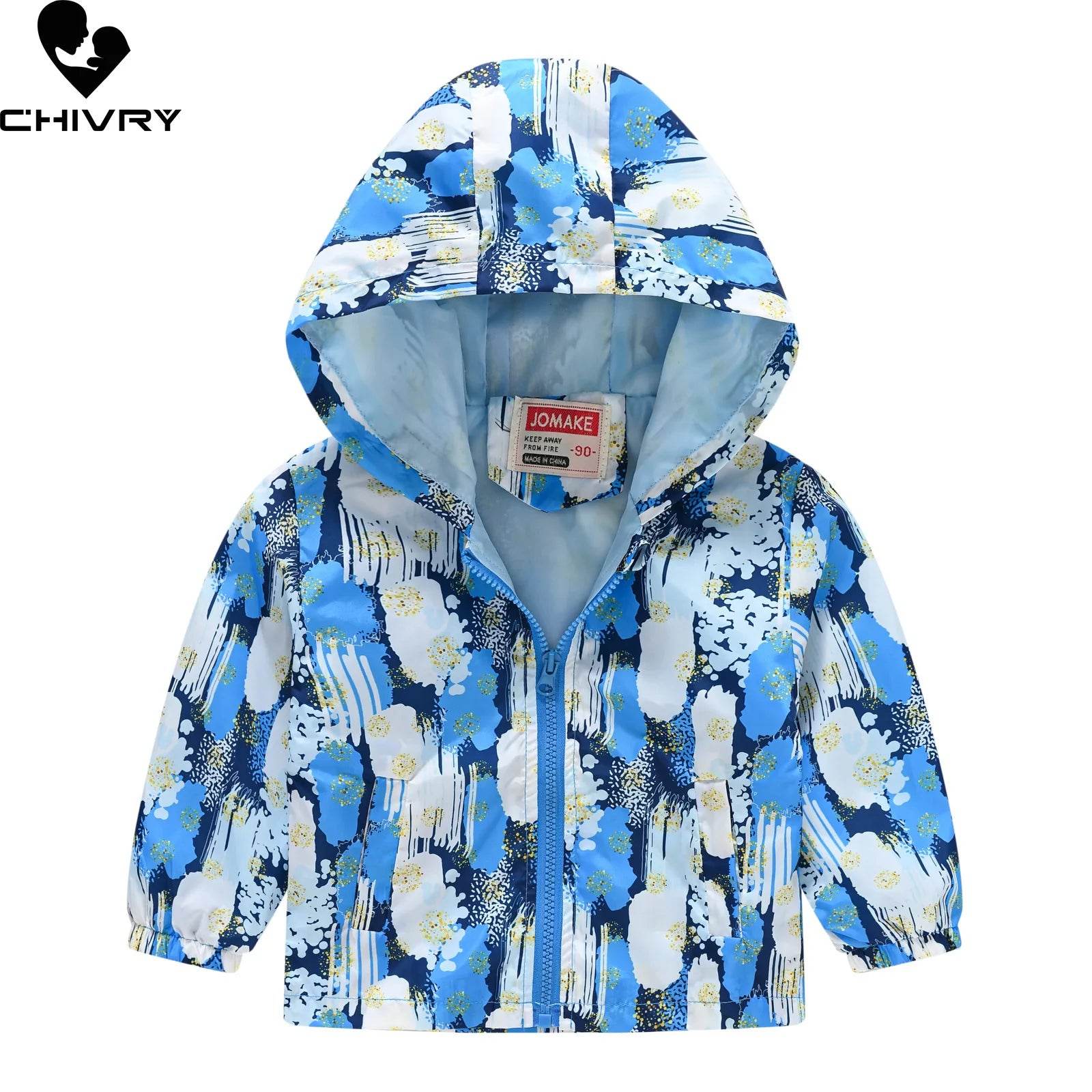 Premium Kids Jacket Cartoon Dinosaur Print For Kids - ToylandEU