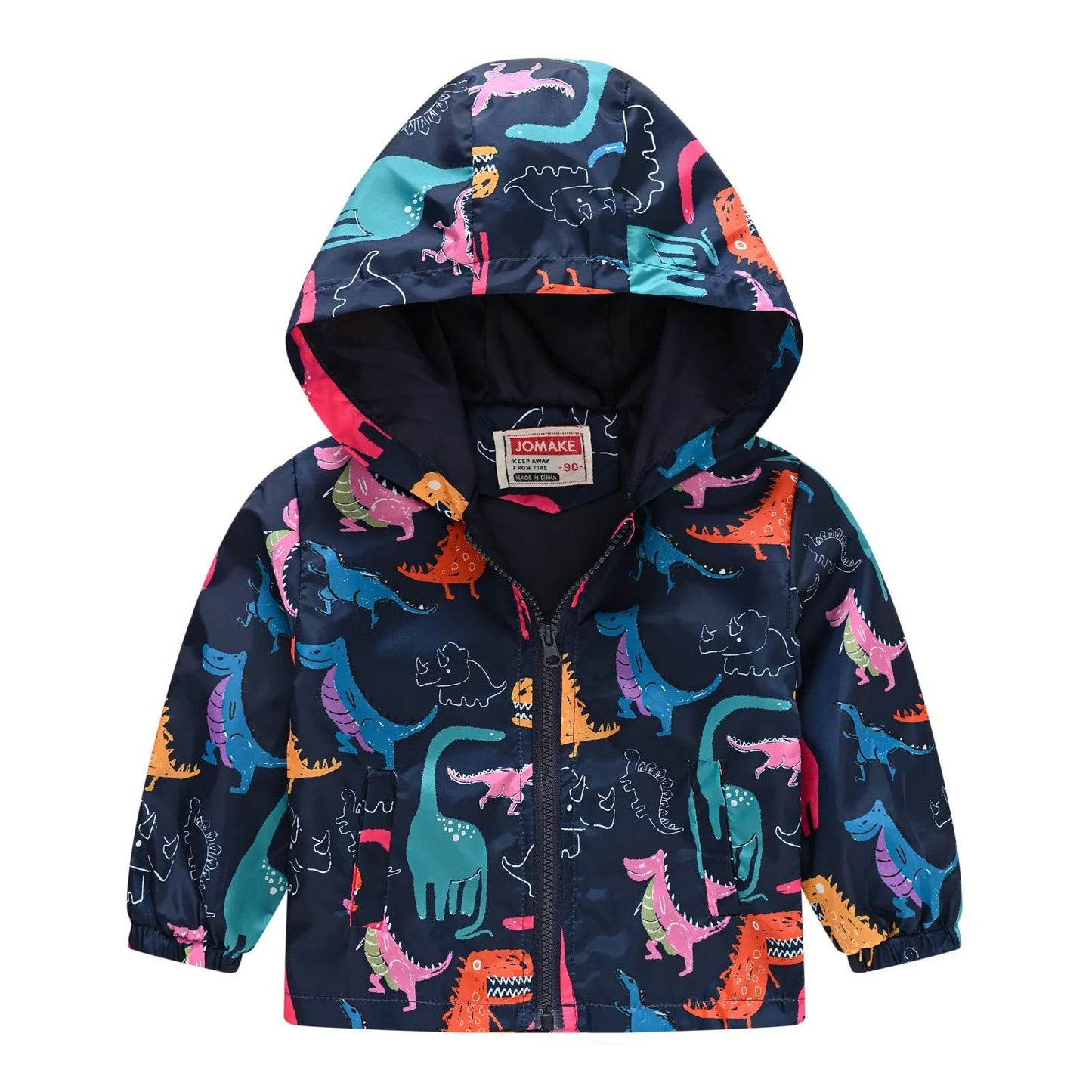 Premium Kids Jacket Cartoon Dinosaur Print For Kids - ToylandEU