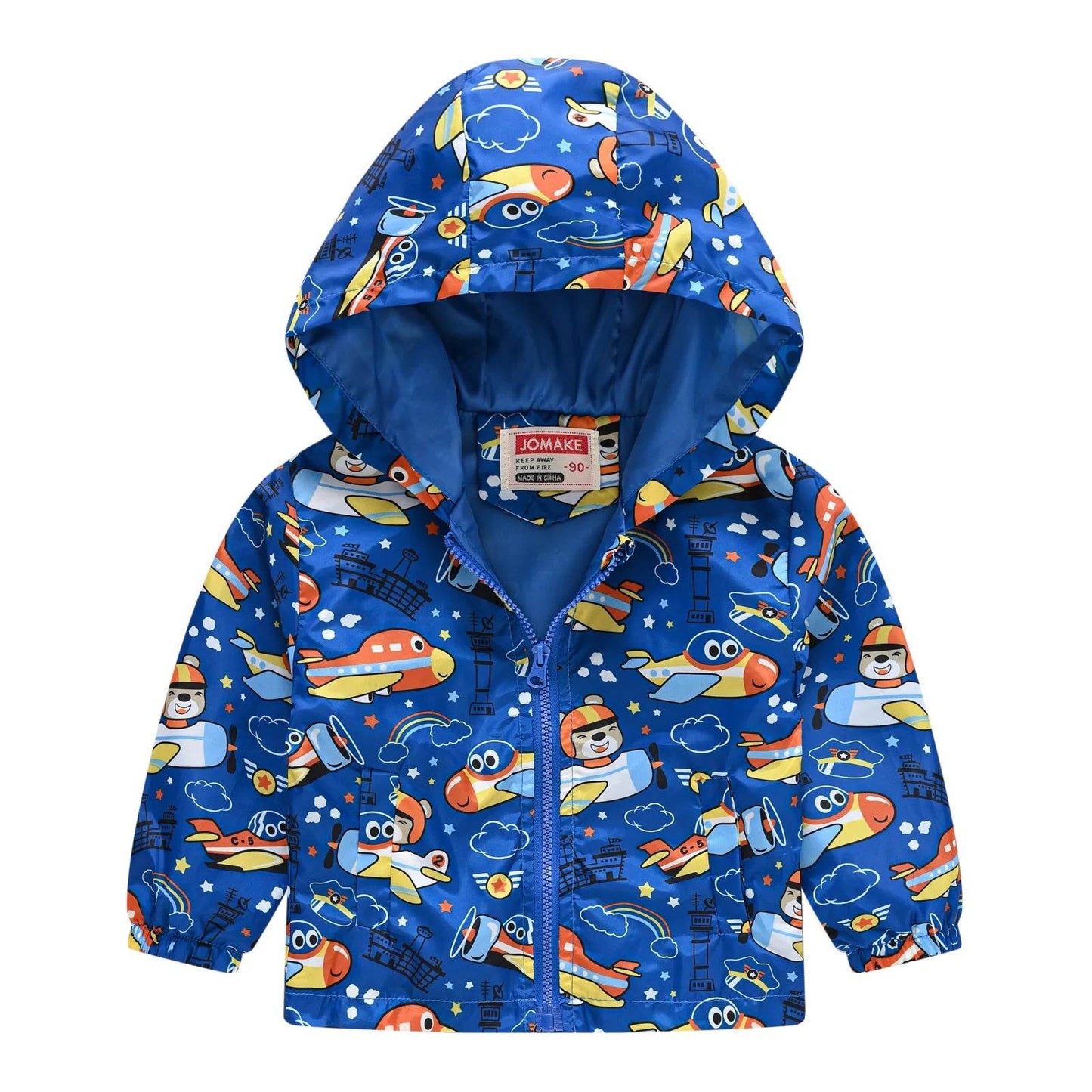Premium Kids Jacket Cartoon Dinosaur Print For Kids - ToylandEU