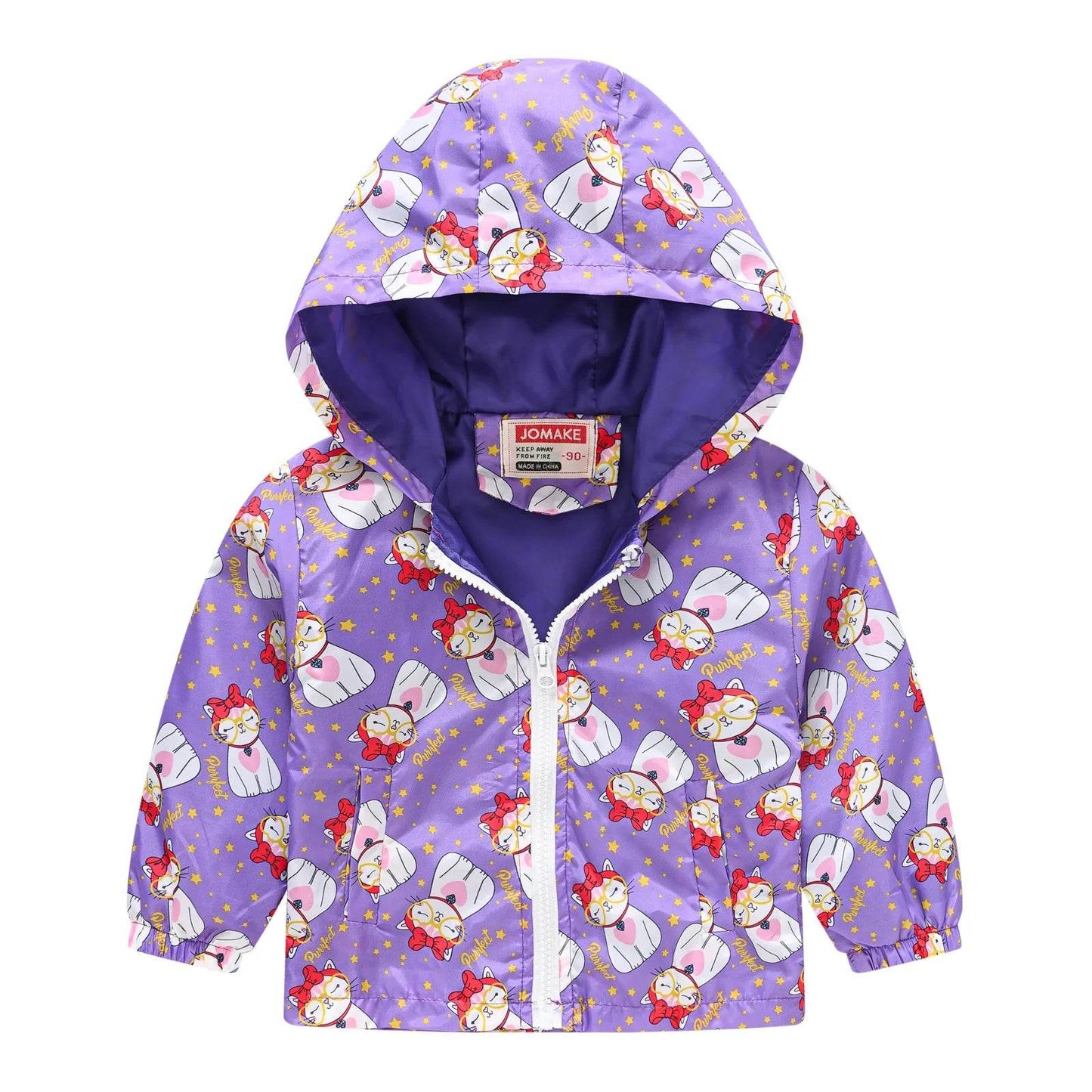 Premium Kids Jacket Cartoon Dinosaur Print For Kids - ToylandEU